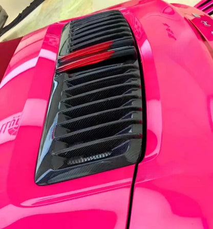 Carbon Fiber 992 Style Rear Engine Cover Decklid - Porsche 911 991.1 2013-2015