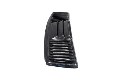 Carbon Fiber T Style Engine Cover Trunk Vent - 2013-2015 Porsche 911 991.1 Carrera