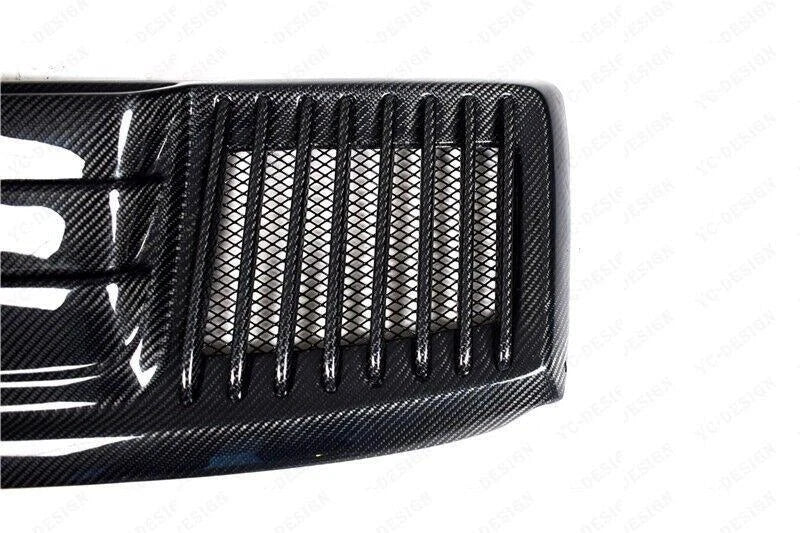 Carbon Fiber T Style Engine Cover Trunk Vent - Porsche 911 991.1 Carrera 2013-2015