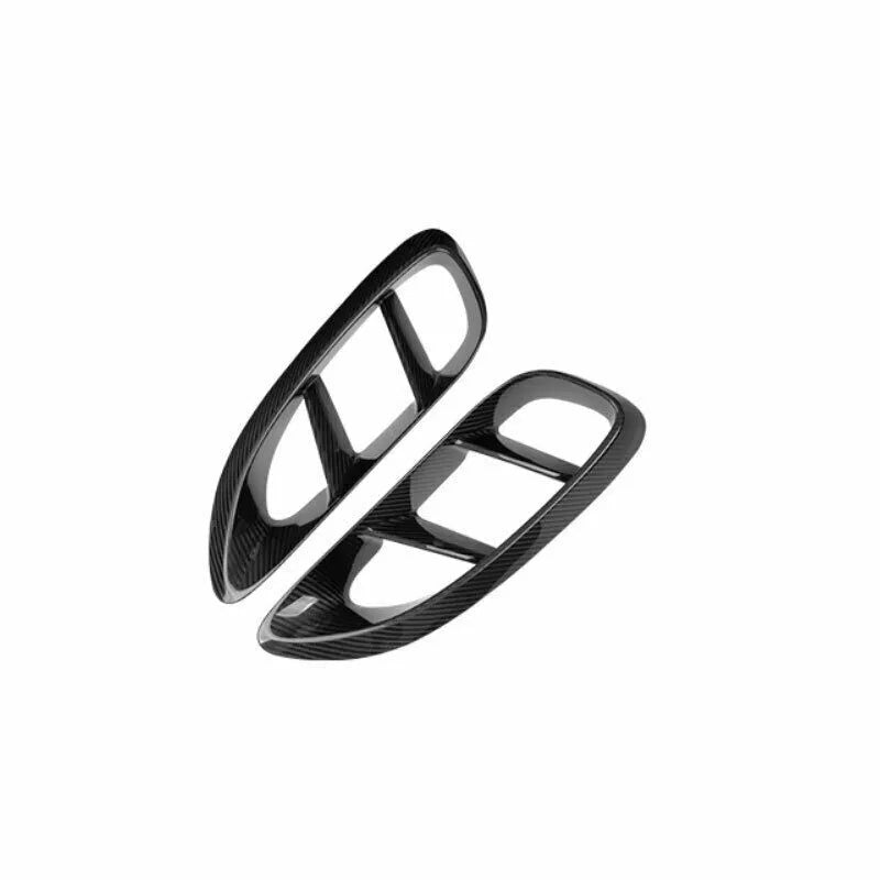 Carbon Fiber Side Air Vent Cover Trim - Porsche 718 Boxster / Cayman