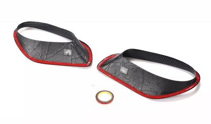 Dry Carbon Fiber Side Fender Air Vent Covers - Porsche 911 991 Turbo S 2014-2018