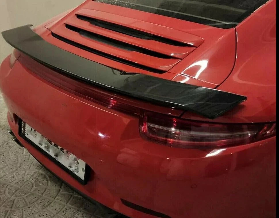 Carbon Fiber Rear Trunk Spoiler Wing - Porsche 911 991.2 Carrera 4S / Turbo / GTS 2016-2019