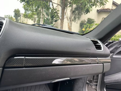 Carbon Fiber Interior Cover Trim Kit - Porsche 911 991.1 991.2 / 718 981 982 Boxster Cayman