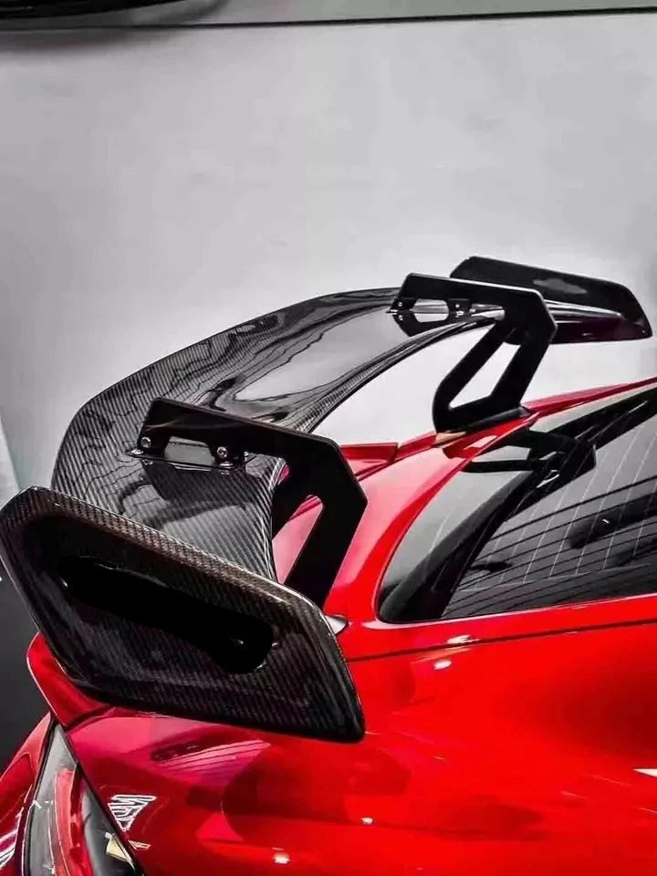 GT4 RS Style Carbon Fiber Rear Spoiler Wing - Porsche Boxster Cayman 981 / 987