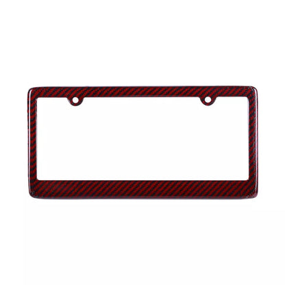 Carbon Fiber License Plate Frame