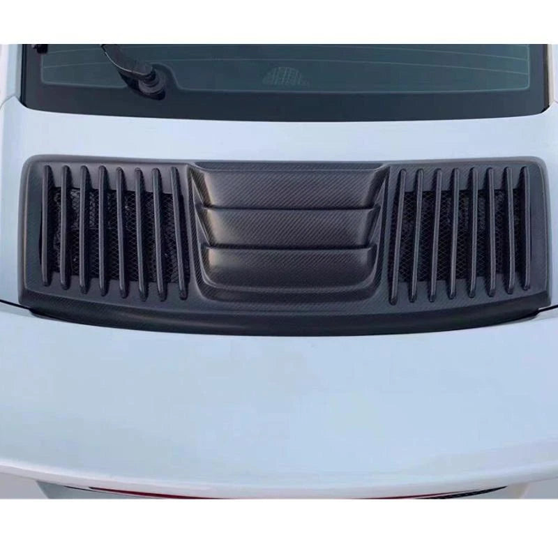 Carbon Fiber T Style Engine Cover Trunk Vent - Porsche 911 991.1 Carrera 2013-2015