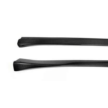 Carbon Fiber Side Skirt Extensions - Porsche 911 991 Turbo S 2014-2019