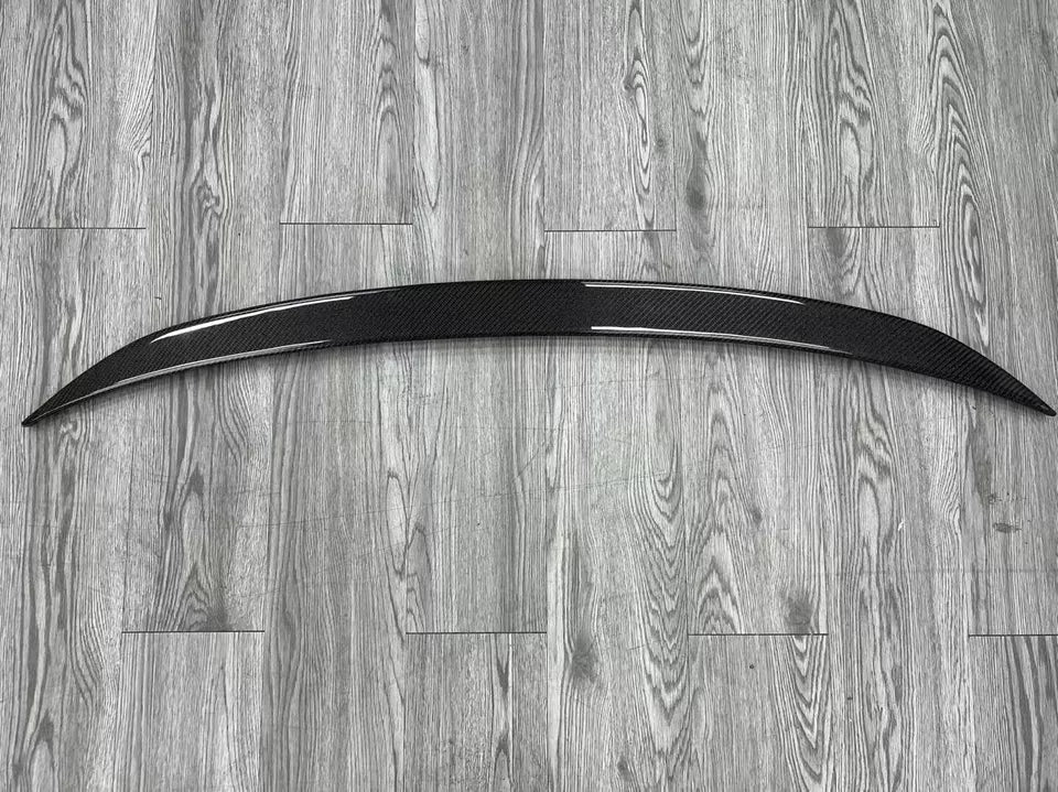 Carbon Fiber Rear Trunk Spoiler Extension - Porsche 911 992 Carrera S 4 4S 2019-2024