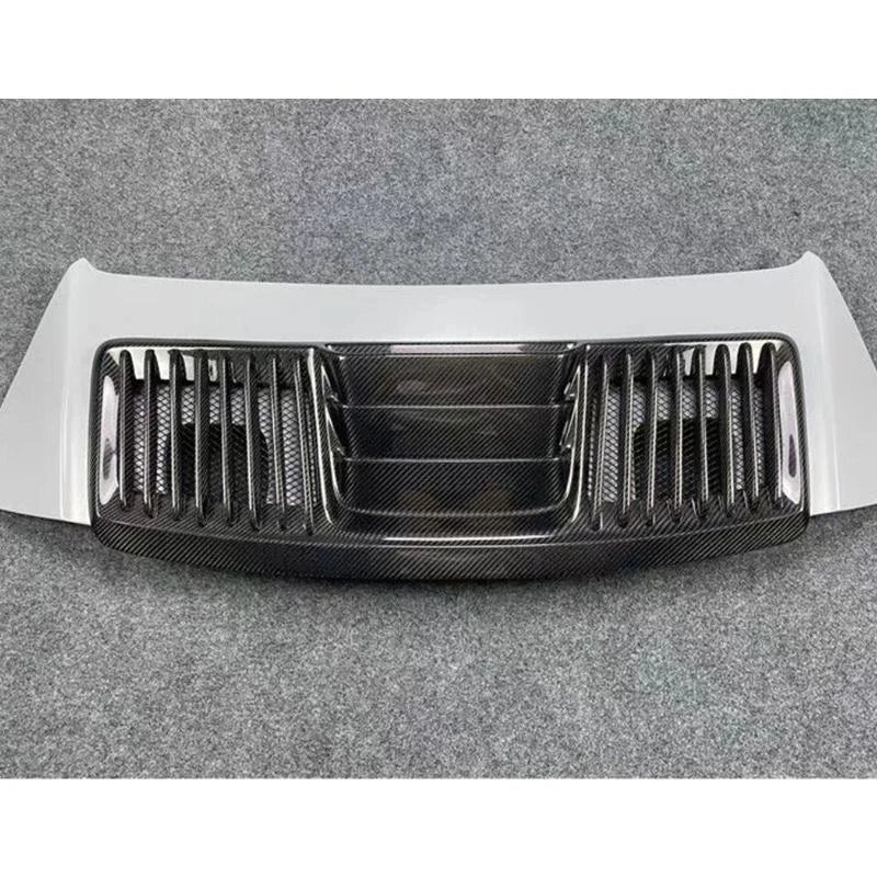 Carbon Fiber T Style Engine Cover Trunk Vent - 2013-2015 Porsche 911 991.1 Carrera