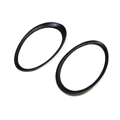 Carbon Fiber Front Headlight Cover Trim - Porsche 911 991 Carrera 2011-2018