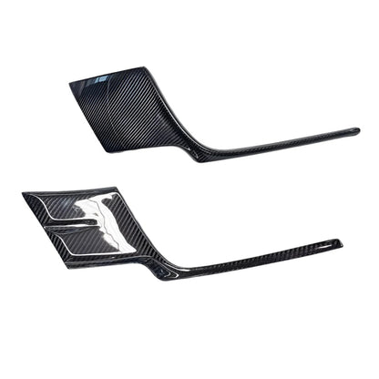 Carbon Fiber Rear Bumper Spoiler Vent Covers - Porsche 911 992 Carrera 2021-2023