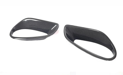 Dry Carbon Fiber Side Fender Air Vent Covers - Porsche 911 991 Turbo S 2014-2018