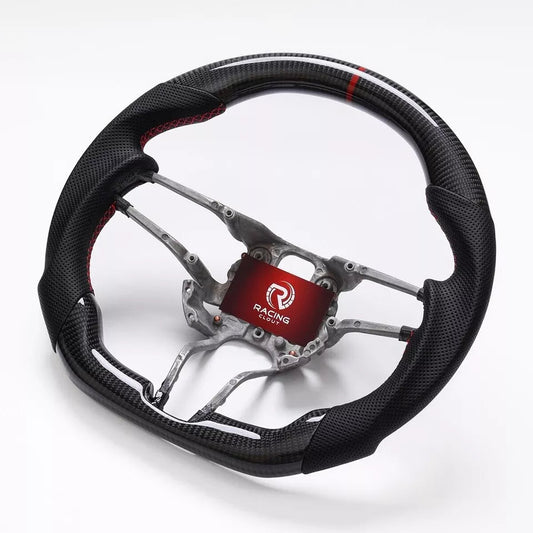 Carbon Fiber Heated Steering Wheel - Porsche 911 / 718 Boxster Cayman / Macan S 2015-2020