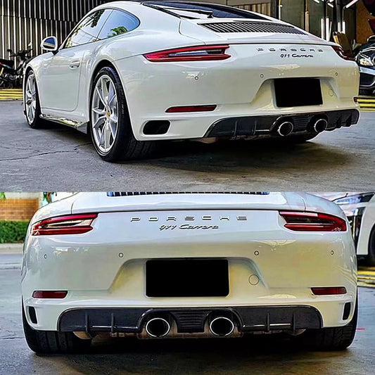 Carbon Fiber Rear Diffuser - Porsche 911 991.2 Carrera 2016-2019