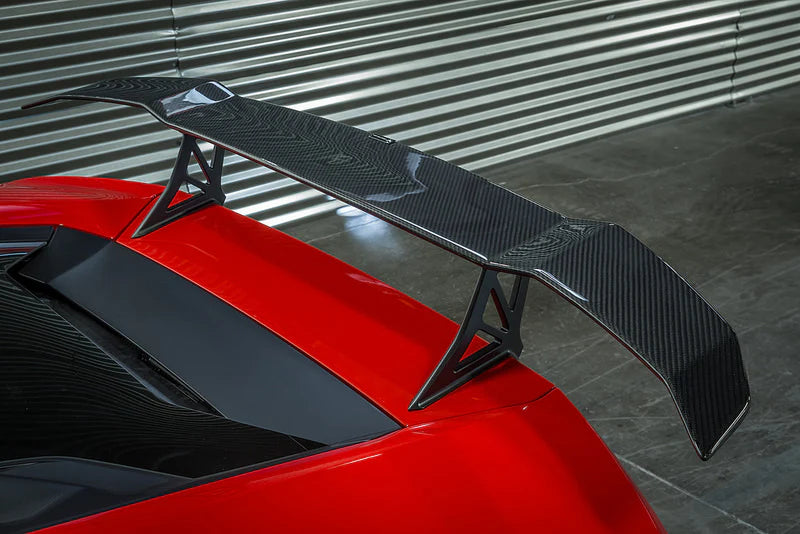 V Style Carbon Fiber Huracan Wing