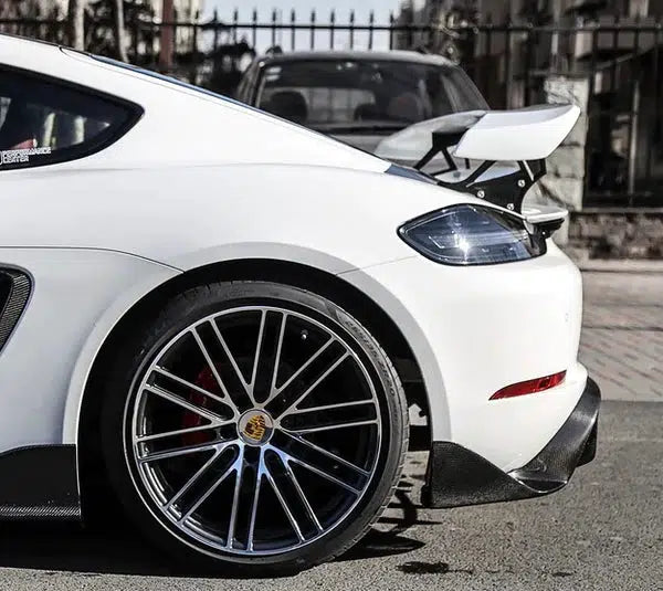 Carbon Fiber Rear Diffuser - Porsche 718 Cayman / Boxster 2016-2023