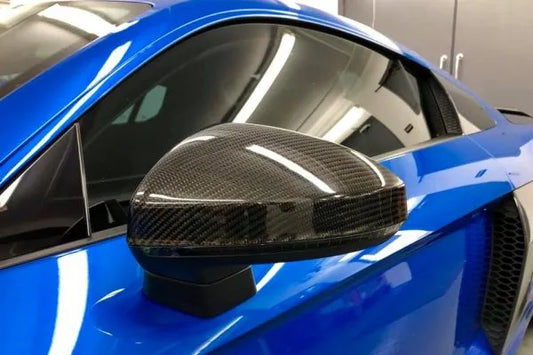 Audi R8/TTRS Carbon Fiber Mirror Caps