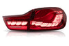 F82 F83 M4 & F32 F33 F36 4 series Sequential OLED GTS style taillights